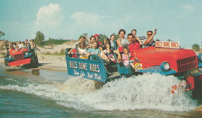 Bills Dune Rides - Postcard